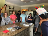 Monthly birthday celebration
